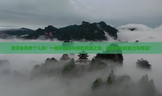 菏泽去贵州个人游