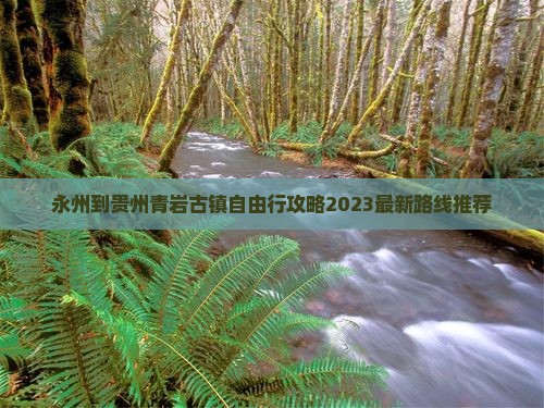 永州到贵州青岩古镇自由行