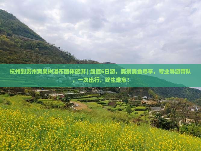 杭州到贵州黄果树瀑布团体旅游