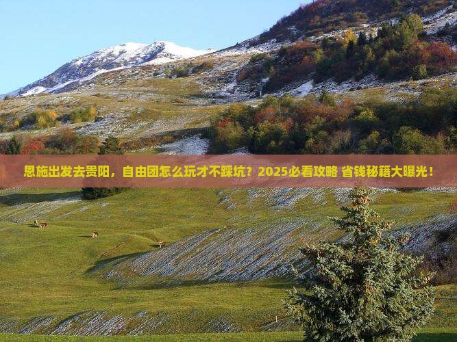恩施到贵州贵阳自由团