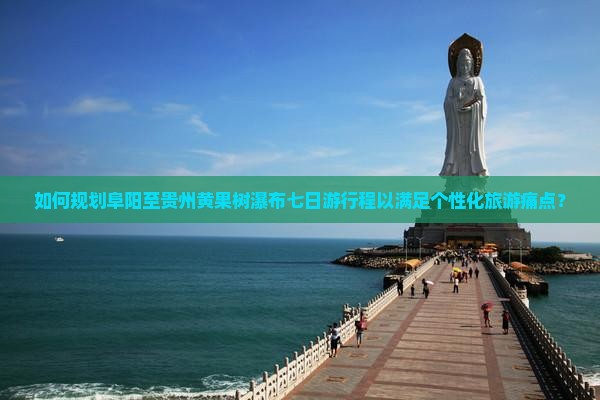 如何规划阜阳至贵州黄果树瀑布七日游行程以满足个性化旅游痛点？