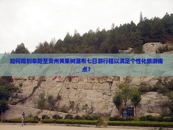 如何规划阜阳至贵州黄果树瀑布七日游行程以满足个性化旅游痛点？