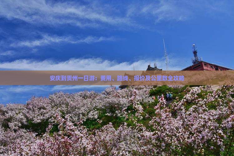 安庆到贵州一日游：费用、路线、报价及公里数全攻略