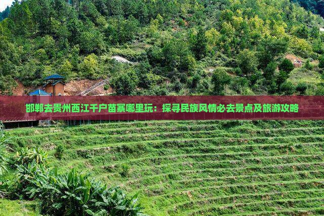 邯郸去贵州西江千户苗寨哪里玩：探寻民族风情必去景点及旅游攻略