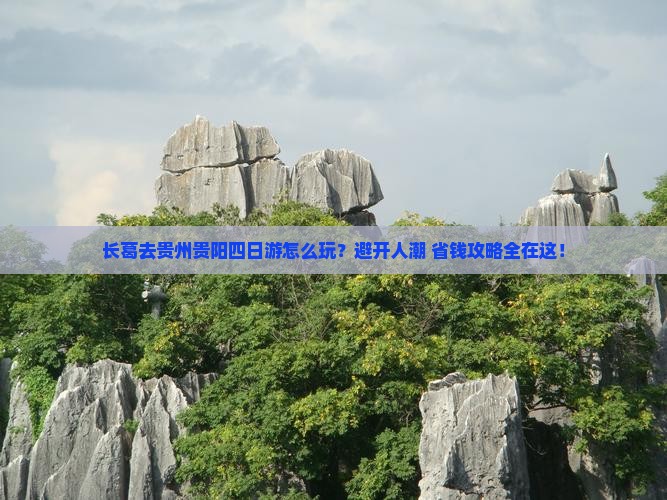 长葛去贵州贵阳四日游