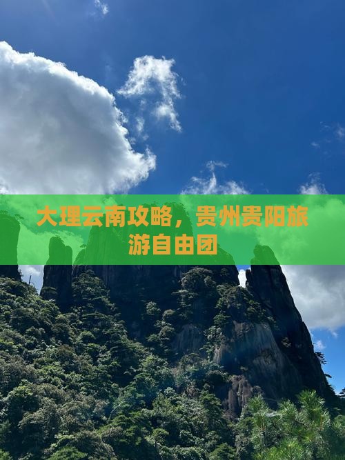 大理到贵州贵阳自由团