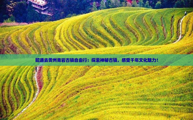 昭通去贵州青岩古镇自由行