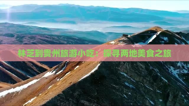 林芝到贵州旅游小吃：探寻两地美食之旅