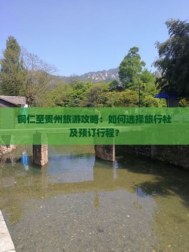 铜仁至贵州旅游攻略：如何选择旅行社及预订行程？