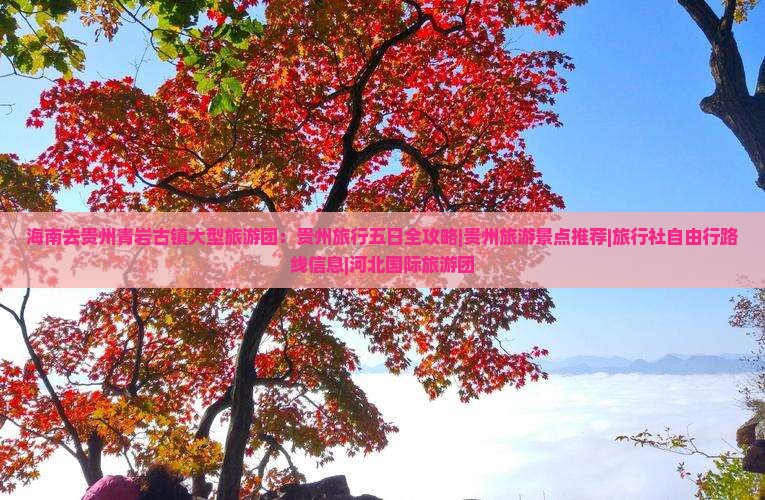 海南去贵州青岩古镇大型旅游团：贵州旅行五日全攻略|贵州旅游景点推荐|旅行社自由行路线信息|河北国际旅游团