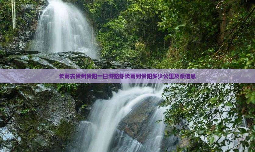 长葛去贵州贵阳一日游路虾长葛到贵阳多少公里及票信息