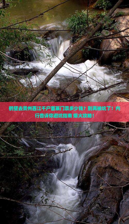鹤壁去贵州西江千户苗寨门票