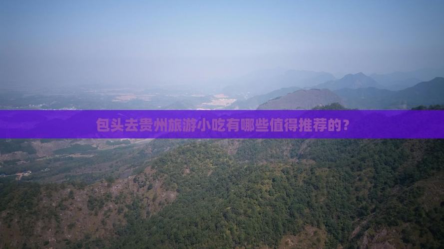包头去贵州旅游小吃