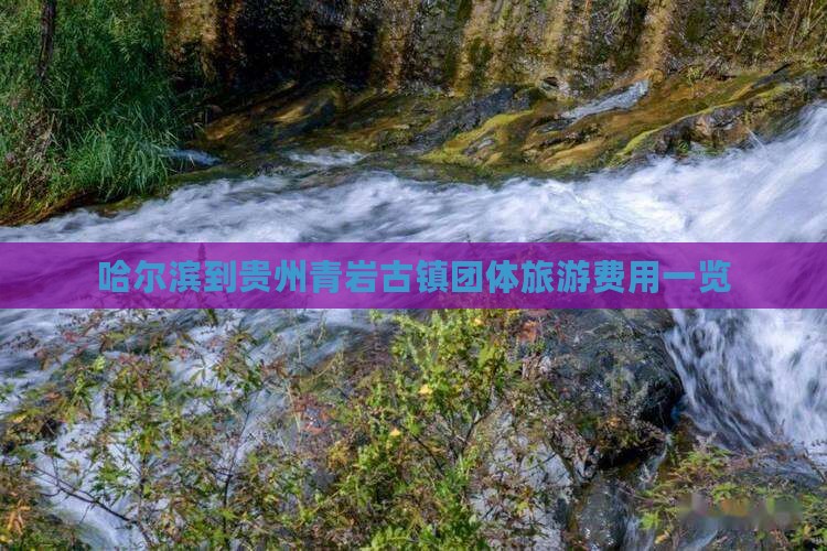 哈尔滨到贵州青岩古镇团体旅游费用一览