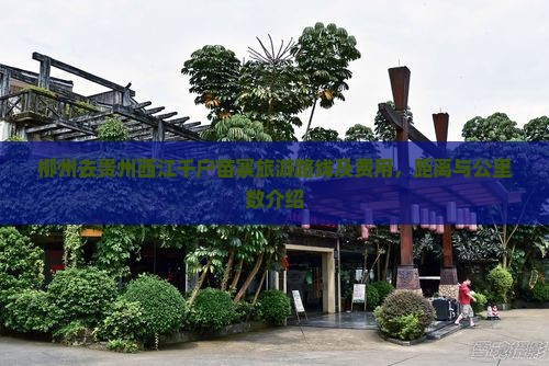 柳州去贵州西江千户苗寨旅游路线及费用，距离与公里数介绍