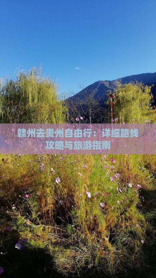 赣州去贵州自由行：详细路线攻略与旅游指南