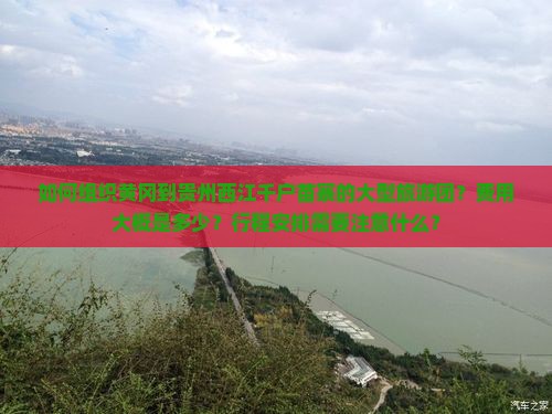 如何组织黄冈到贵州西江千户苗寨的大型旅游团？费用大概是多少？行程安排需要注意什么？