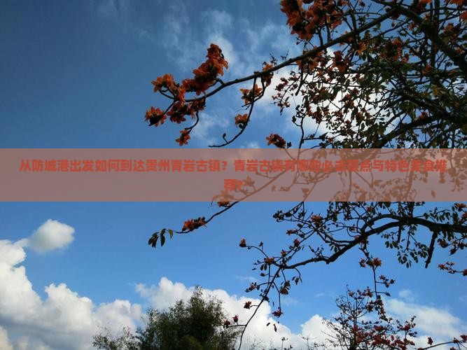 从防城港出发如何到达贵州青岩古镇？青岩古镇有哪些必去景点与特色美食推荐？