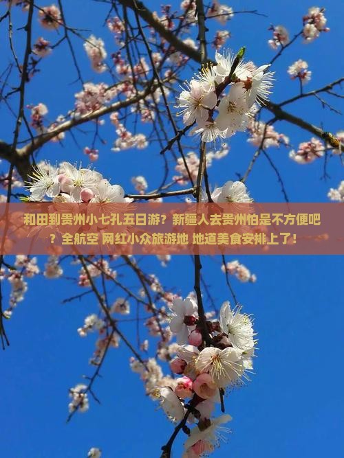 和田到贵州小七孔五日游？新疆人去贵州怕是不方便吧？全航空+网红小众旅游地+地道美食安排上了！