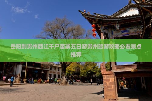 岳阳到贵州西江千户苗寨五日游贵州旅游攻略必看景点推荐
