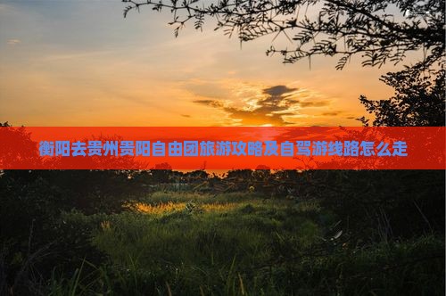 衡阳去贵州贵阳自由团
