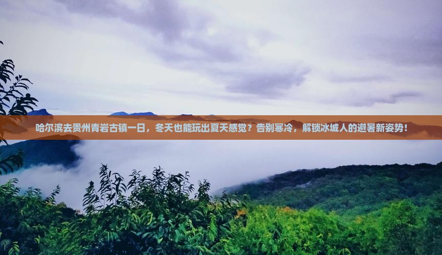 哈尔滨去贵州青岩古镇一日