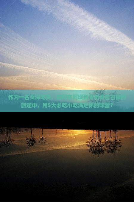 作为一名资深吃货，如何在阿坝到贵州青岩古镇的旅途中，用5大必吃小吃满足你的味蕾？