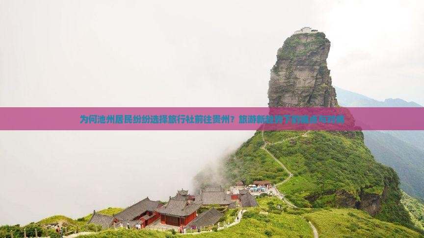 为何池州居民纷纷选择旅行社前往贵州？旅游新趋势下的痛点与对病