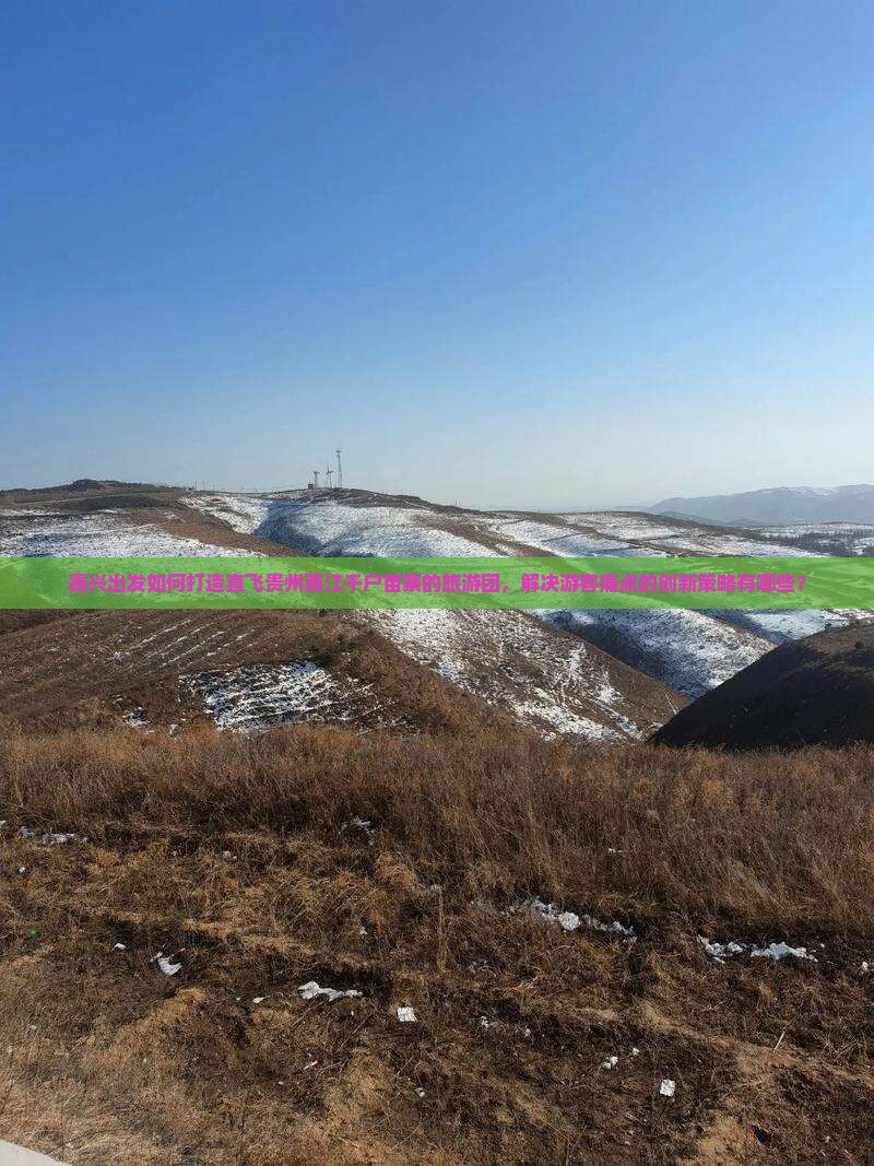 嘉兴出发如何打造直飞贵州西江千户苗寨的旅游团，解决游客痛点的创新策略有哪些？