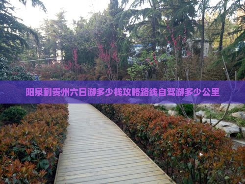 阳泉到贵州六日游