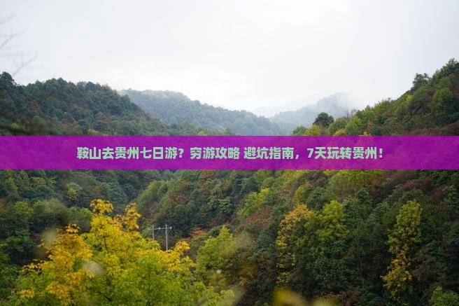 鞍山去贵州七日游