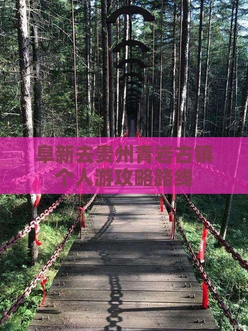 阜新去贵州青岩古镇个人游