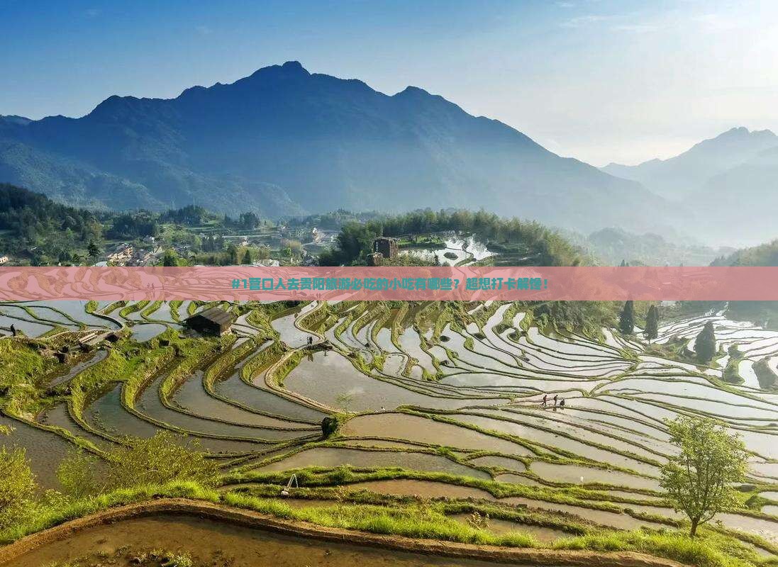 #1营口人去贵阳旅游必吃的小吃有哪些？超想打卡解馋！