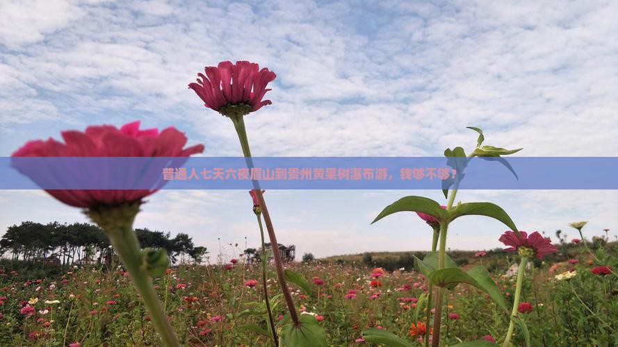 普通人七天六夜眉山到贵州黄果树瀑布游，钱够不够？