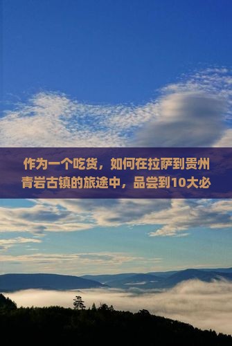 作为一个吃货，如何在拉萨到贵州青岩古镇的旅途中，品尝到10大必吃小吃美食？