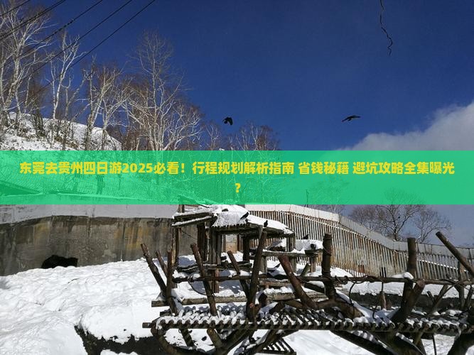 东莞去贵州四日游