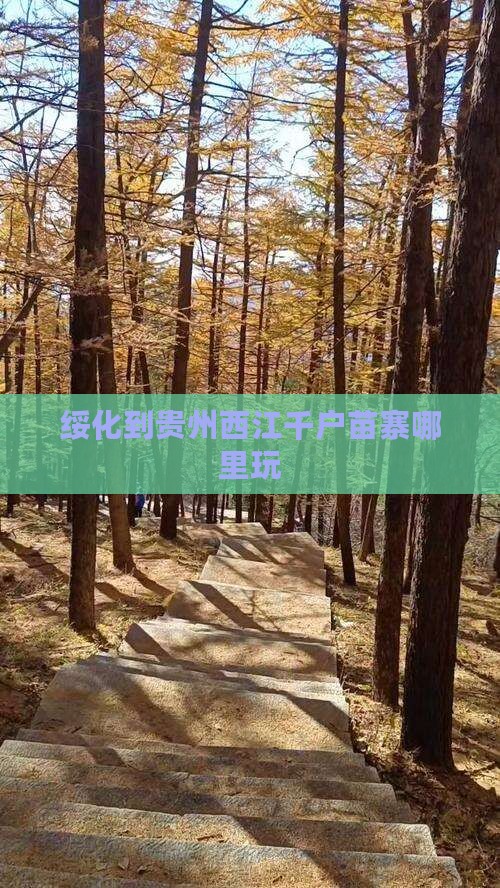 绥化到贵州西江千户苗寨哪里玩