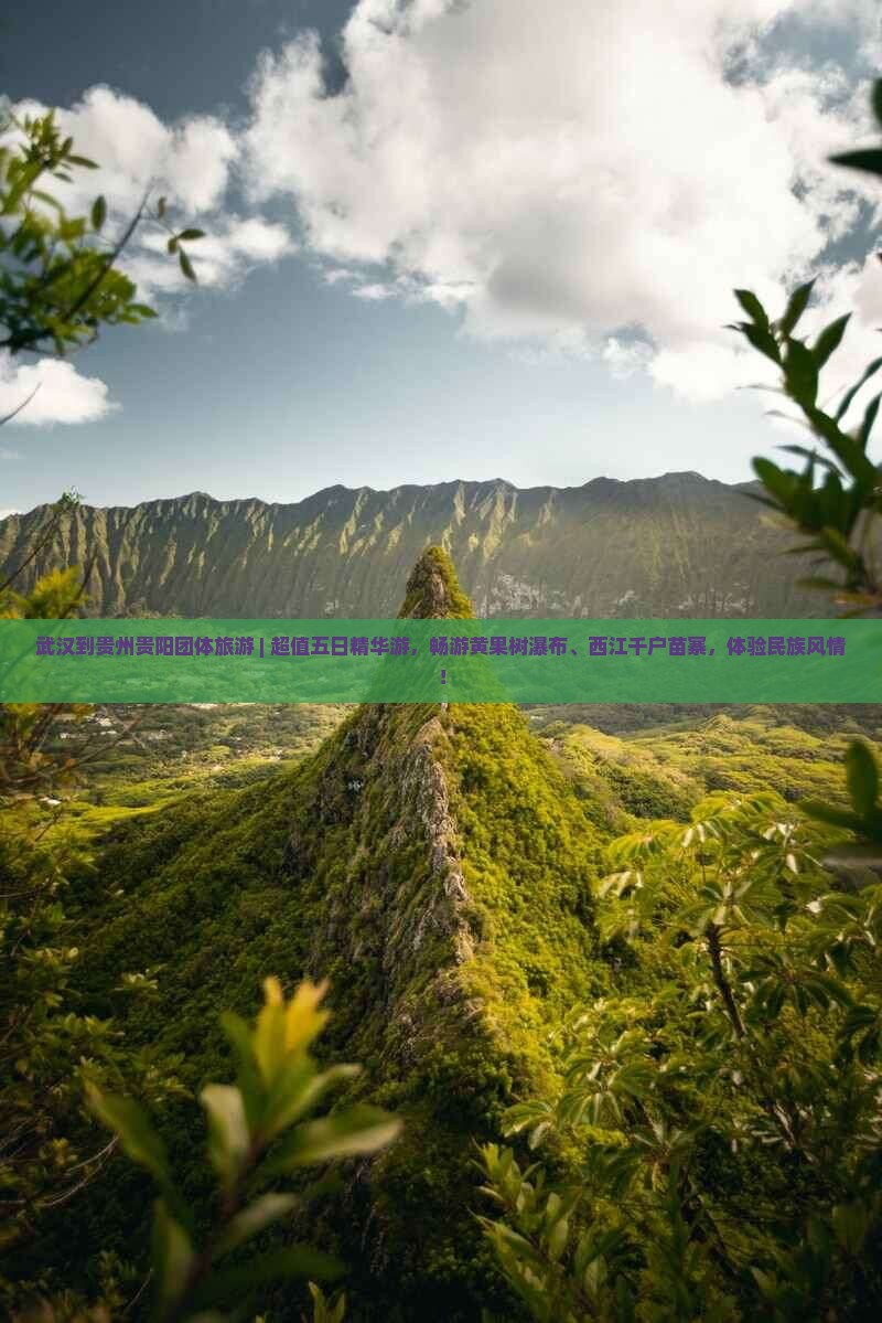 武汉到贵州贵阳团体旅游