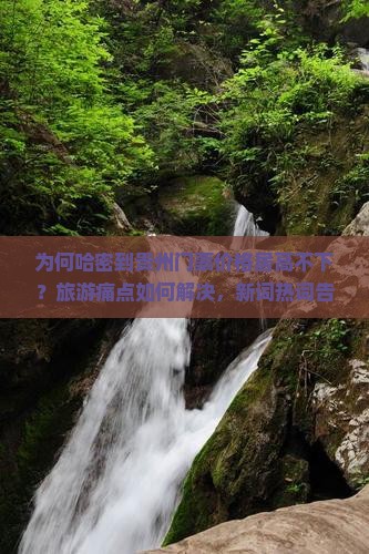 为何哈密到贵州门票价格居高不下？旅游痛点如何解决，新词热词告诉你！