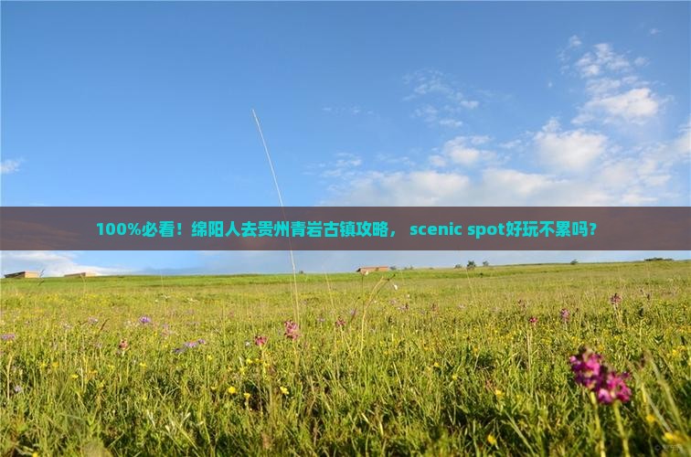 100%必看！绵阳人去贵州青岩古镇攻略， scenic spot好玩不累吗？