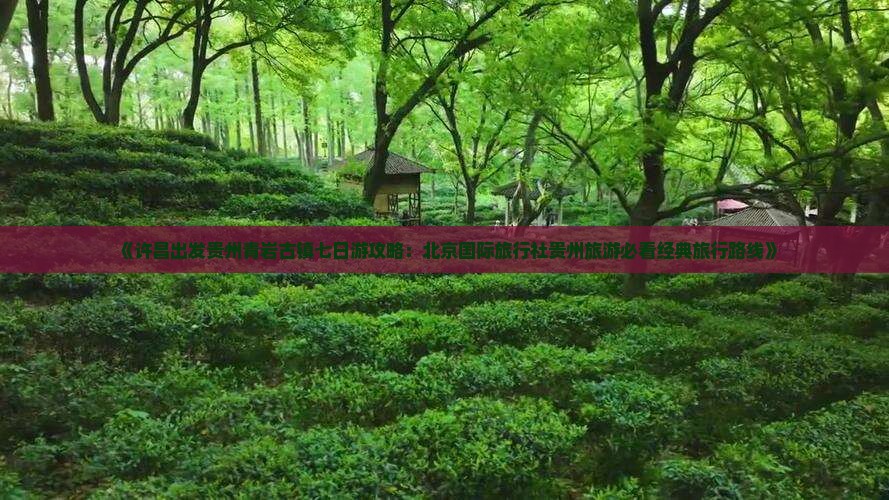 《许昌出发贵州青岩古镇七日游攻略：北京国际旅行社贵州旅游必看经典旅行路线》