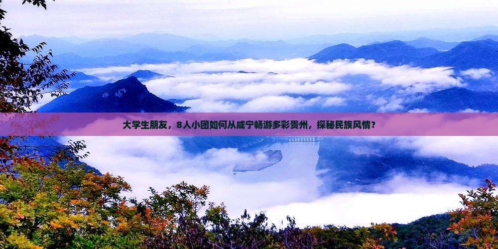 大学生朋友，8人小团如何从咸宁畅游多彩贵州，探秘民族风情？
