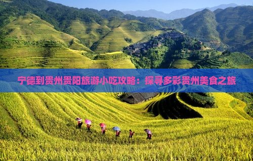 宁德到贵州贵阳旅游小吃攻略：探寻多彩贵州美食之旅