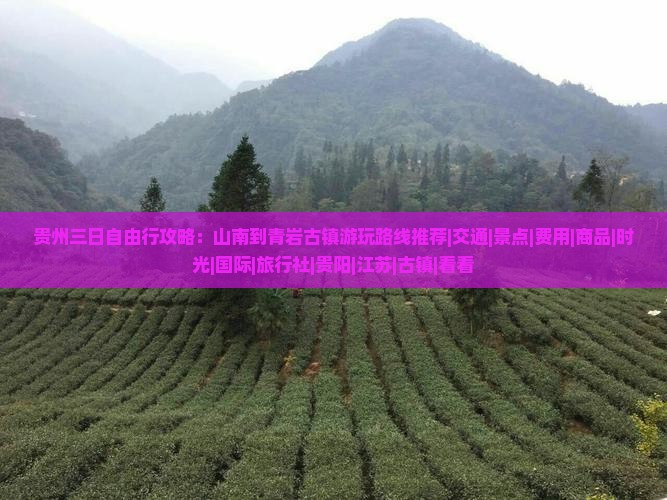 贵州三日自由行攻略：山南到青岩古镇游玩路线推荐|交通|景点|费用|商品|时光|国际|旅行社|贵阳|江苏|古镇|看看
