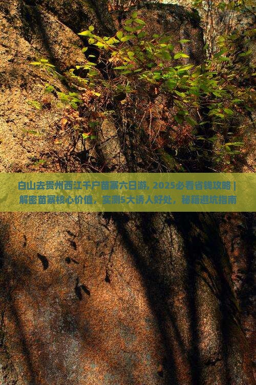 白山去贵州西江千户苗寨六日游