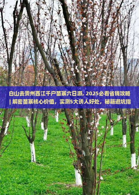 白山去贵州西江千户苗寨六日游
