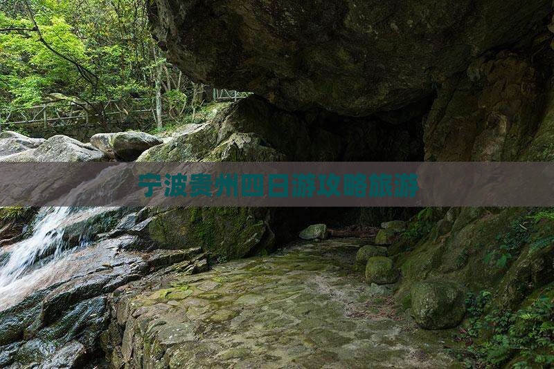 宁波去贵州四日游