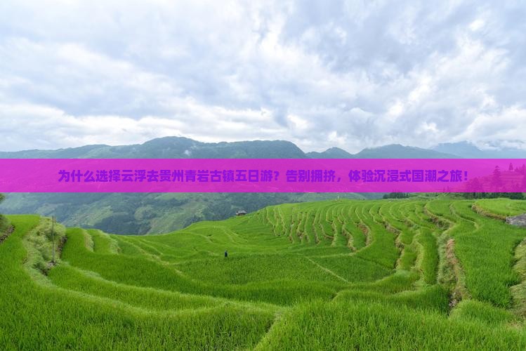 云浮去贵州青岩古镇五日游