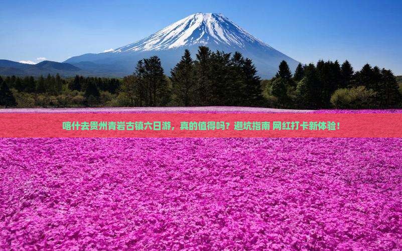 喀什去贵州青岩古镇六日游