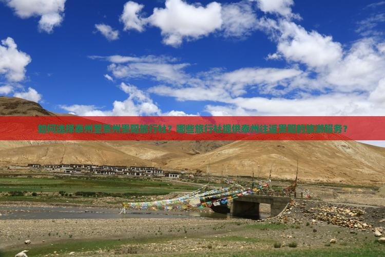 如何选择泰州至贵州贵阳旅行社？哪些旅行社提供泰州往返贵阳的旅游服务？